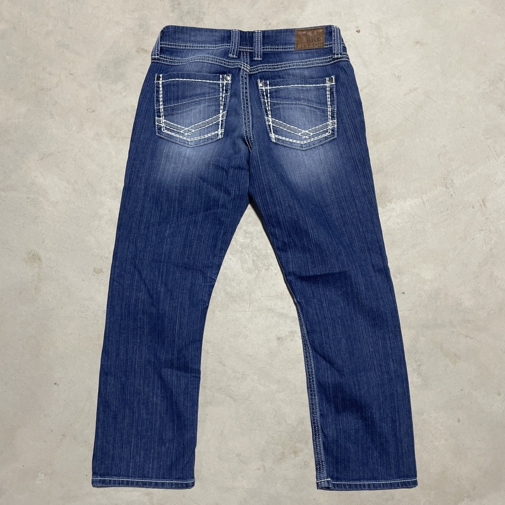 BKE Culture Stretch Bootcut Jeans Blue Medium Wash Women's SZ 30x28 Cowgirl